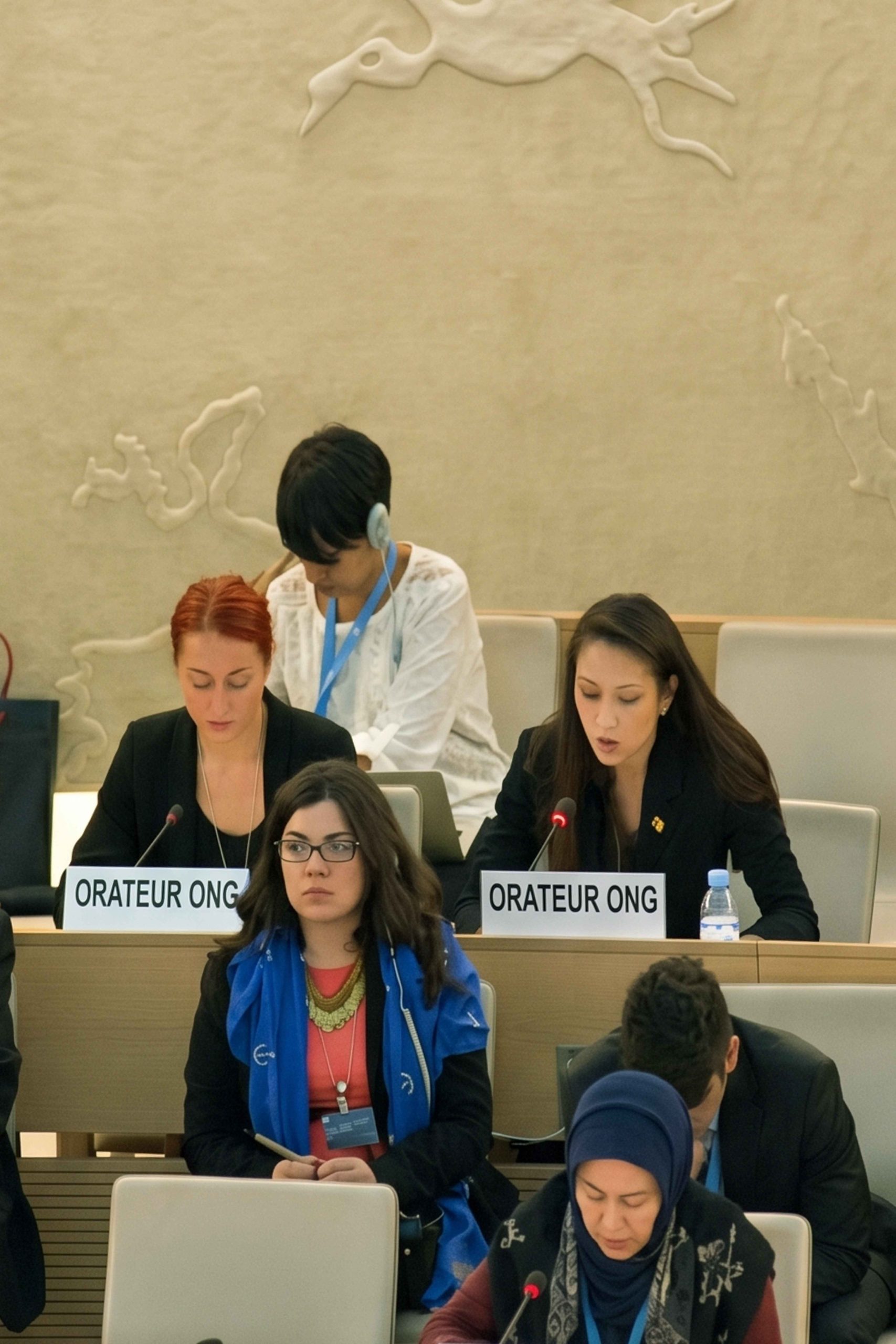 Speaker at the UN Human rights Council